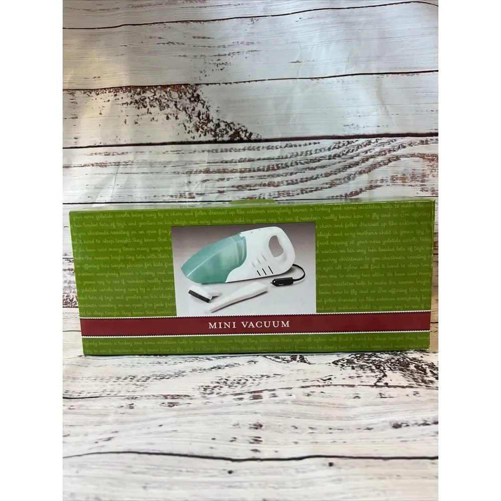 Target Handheld Mini Car Vacuum Inc Accessory Brush And Crevice Device 12‎ Volt